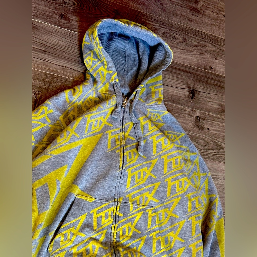 Fox Reversible Hoodie All Over Print